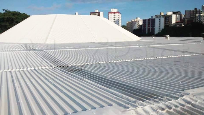 Tinta térmica para telhados e coberturas